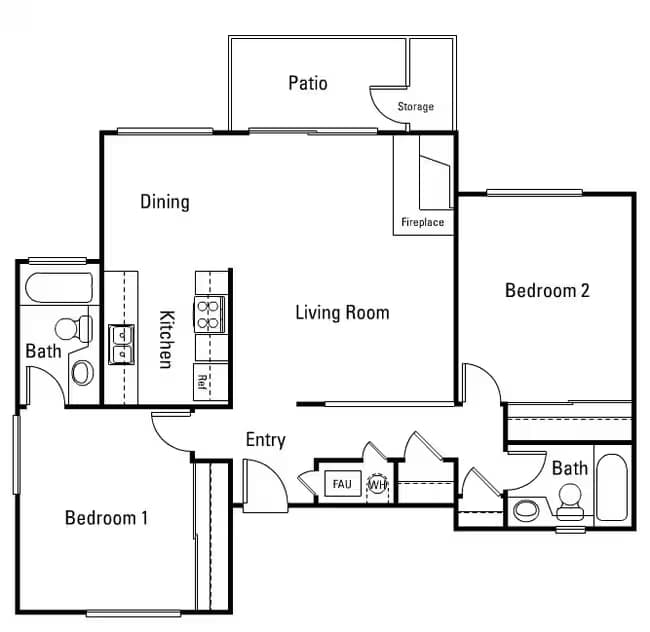 B1 3287-201 floor plan