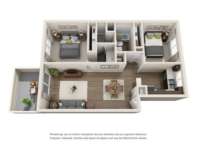 Sycamore 1-416 floor plan