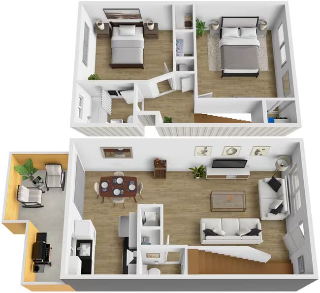 2x1.5 24 floor plan