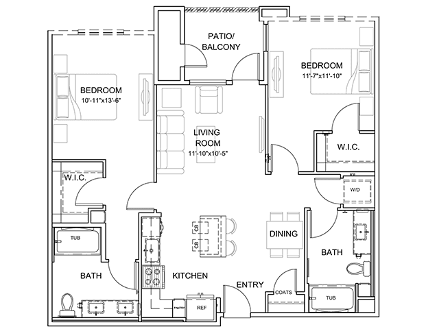 B2 241 floor plan