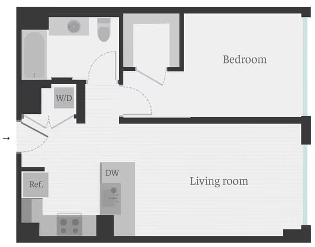 City Hall 1403 floor plan