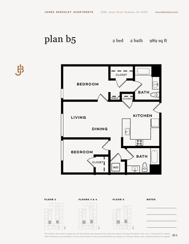 B5 425 floor plan