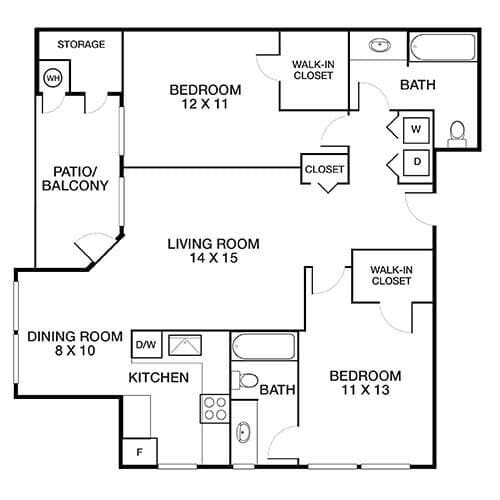 Orchard Premier 06-201 floor plan