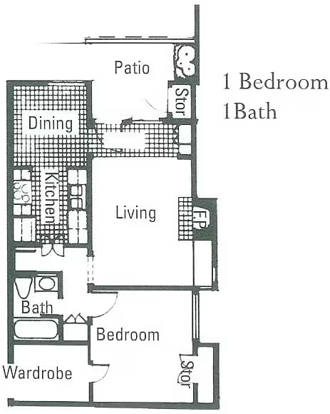 The Colony 33 floor plan