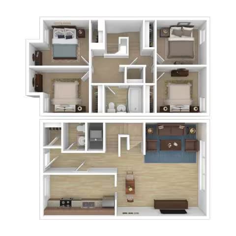 4x1.5 13-804 floor plan
