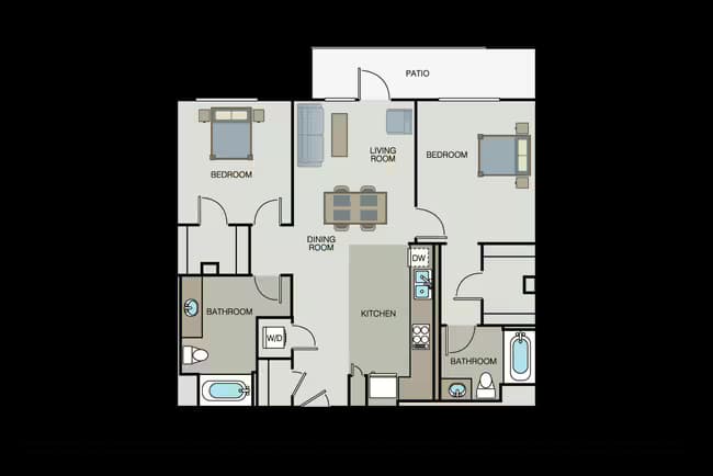 Panorama 2-206 floor plan