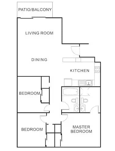 3x2 5 floor plan