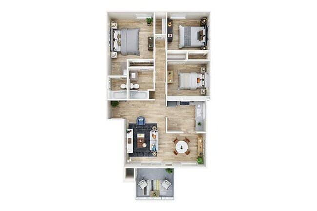 The Driftwood 279 floor plan