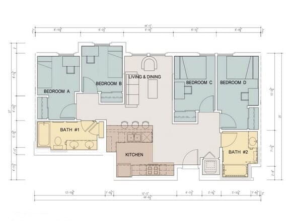 Plan C floor plan