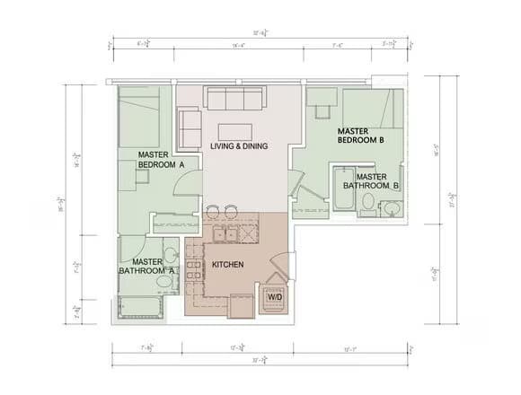 Plan F floor plan