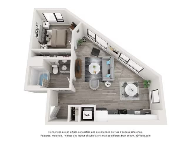A6 601 floor plan