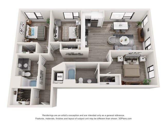 C1 433 floor plan