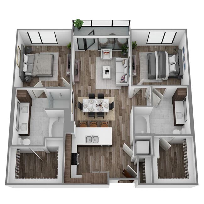 T 747 floor plan