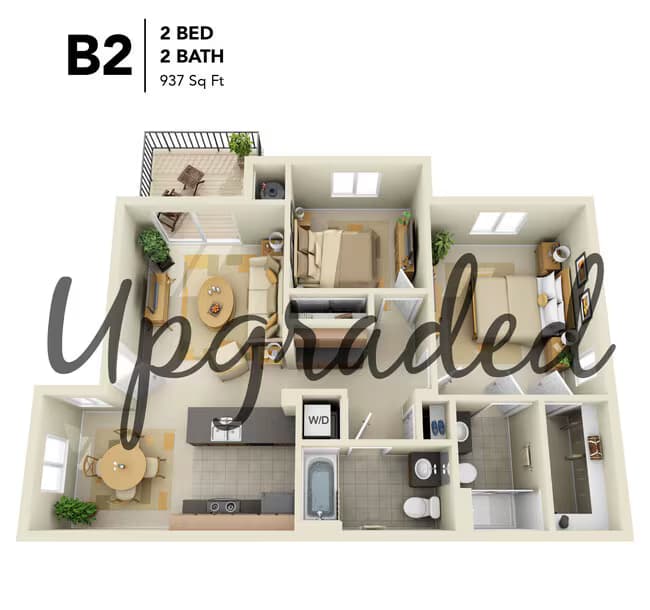B2UPGRADE floor plan