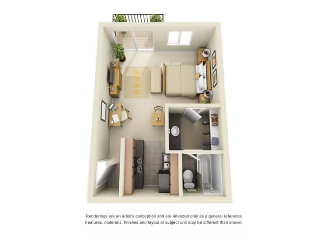 E2 floor plan