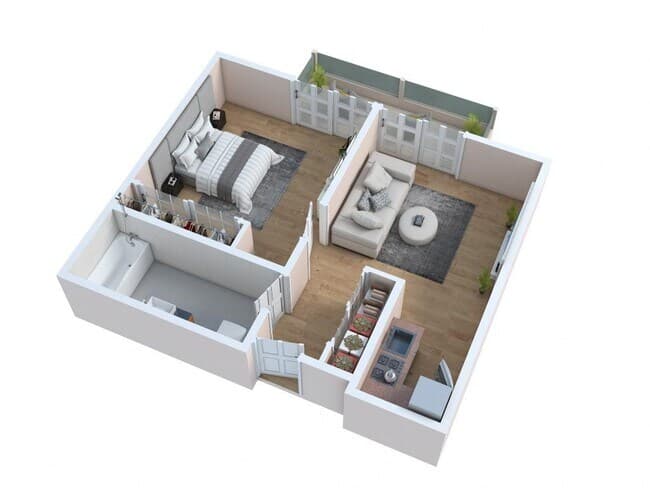 Deluxe 218 floor plan