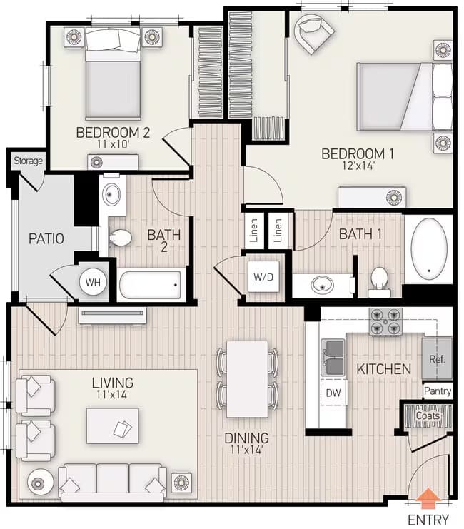Plan C 2309 floor plan