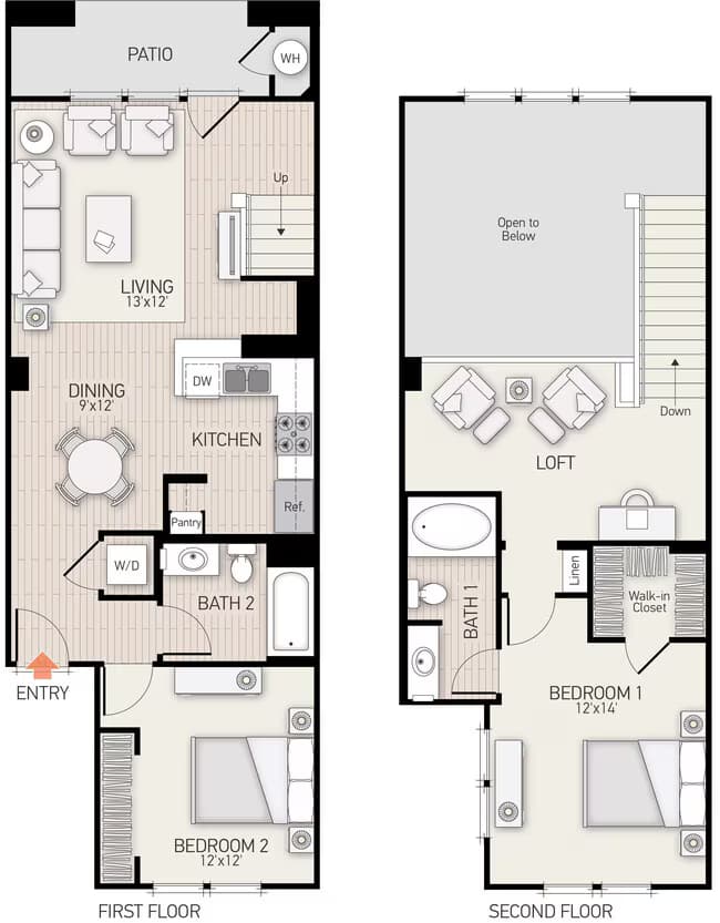 Plan F 1109 floor plan