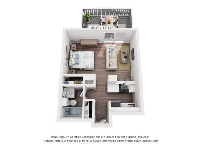 0X1SA floor plan