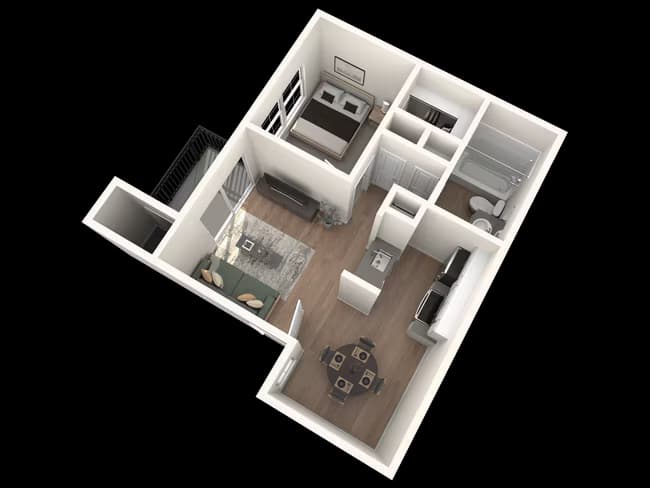 A 070 floor plan