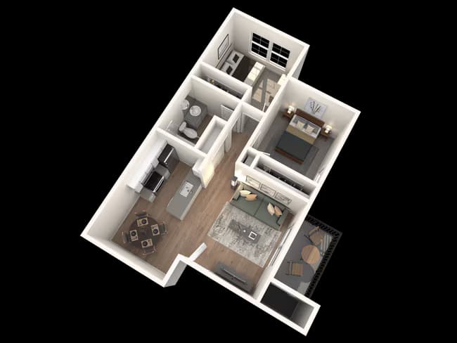 B 007 floor plan