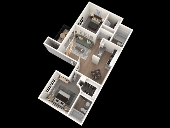 C 190 floor plan