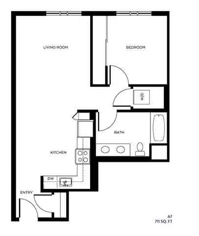 A7 411 floor plan