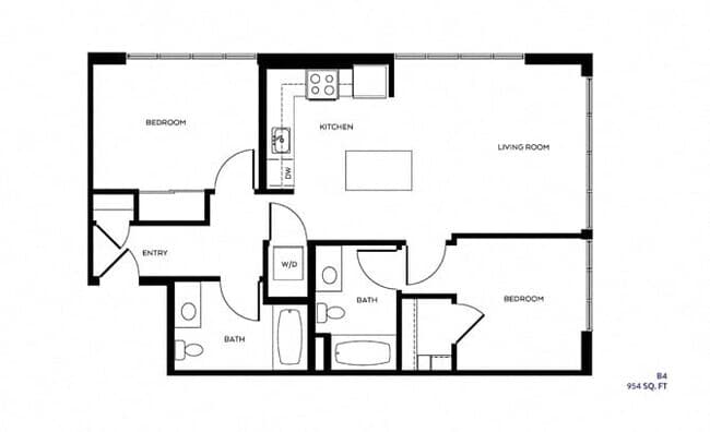 B4 108 floor plan