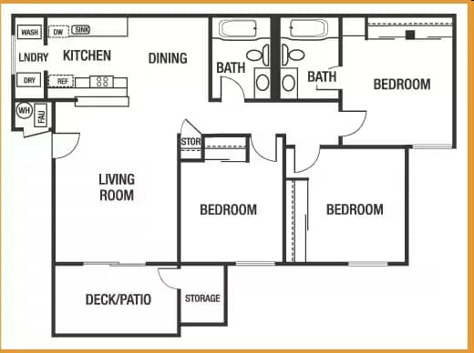 3x2 201 floor plan