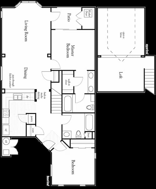 Paris 310 floor plan