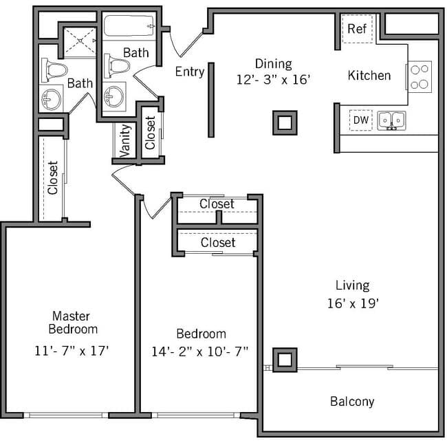 2H 204 floor plan