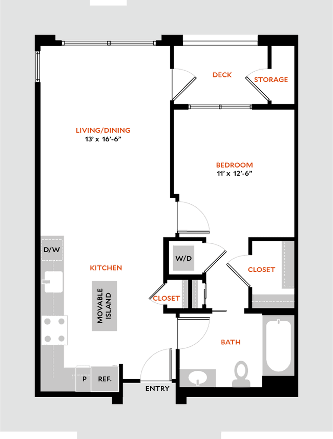 Plan 1C 312 floor plan