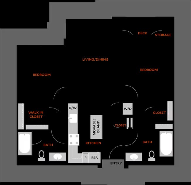 Plan 2A 324 floor plan