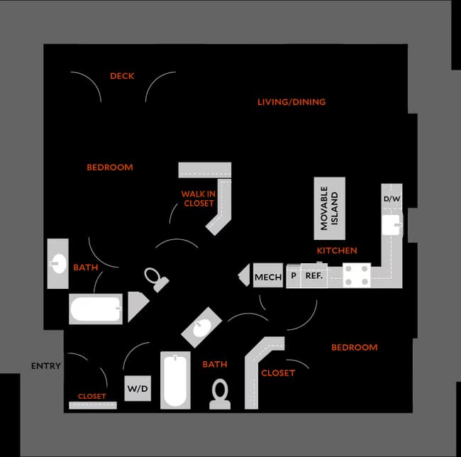 Plan 2E 141 floor plan