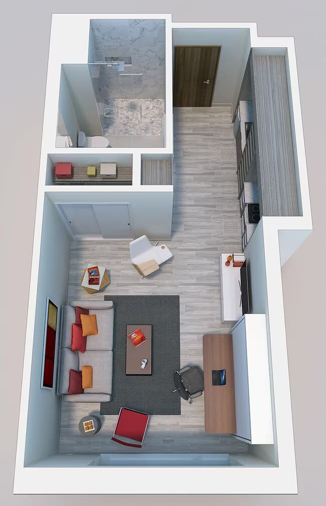 Studio 0220 floor plan