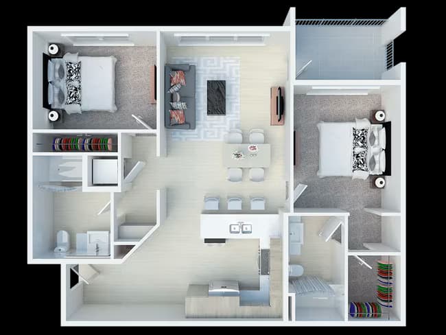 2K 130 floor plan