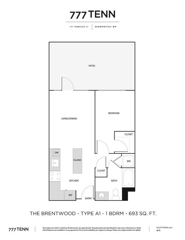 The Brentwood floor plan