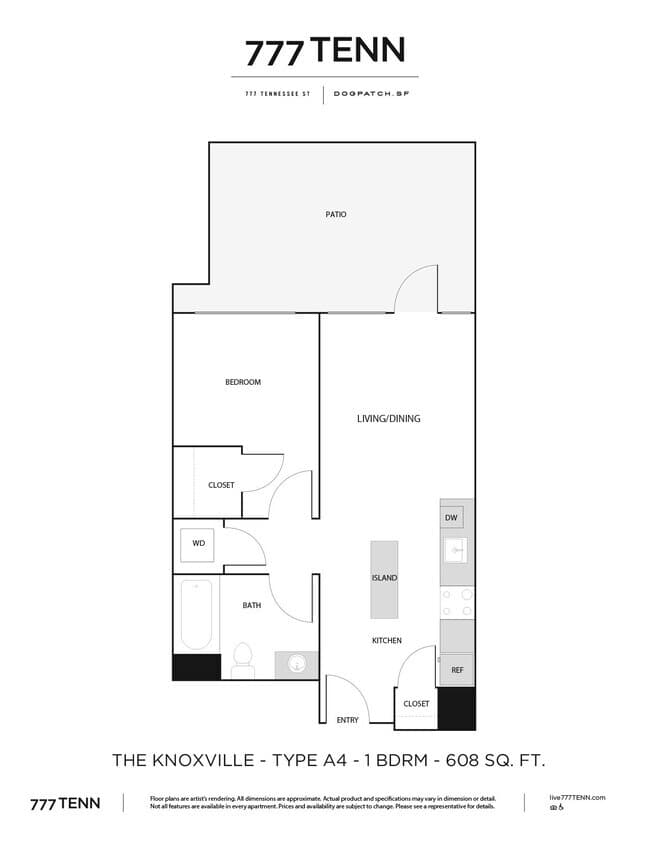 The Knoxville floor plan