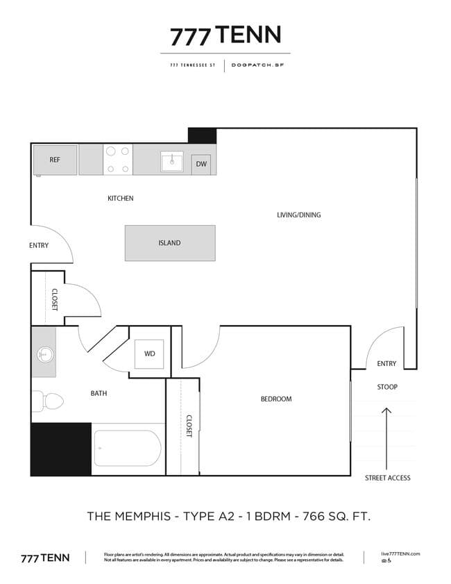 The Memphis floor plan