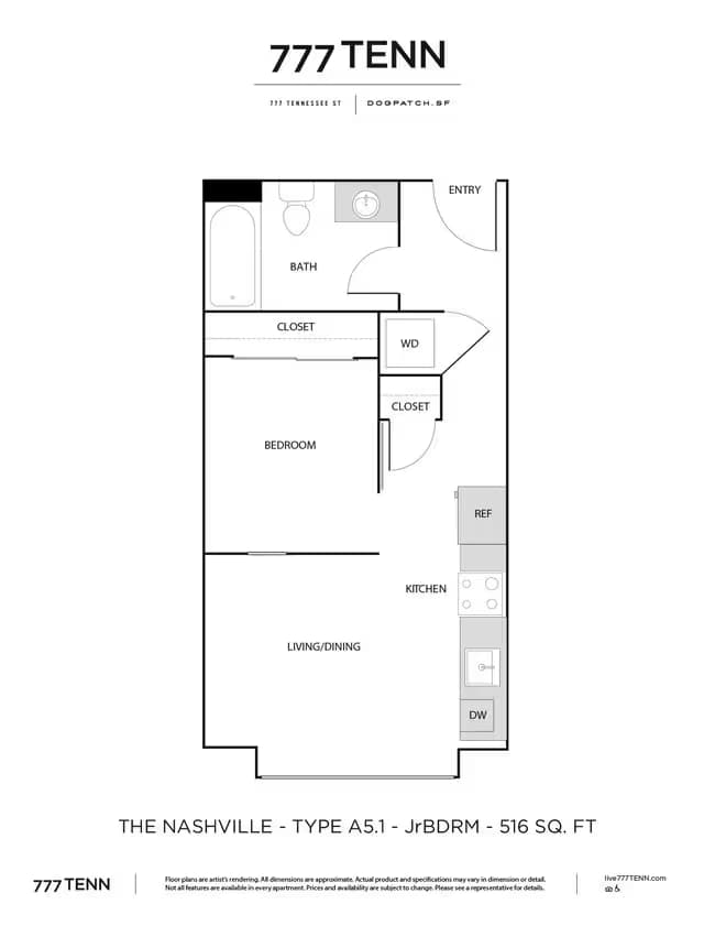 The Nashville floor plan