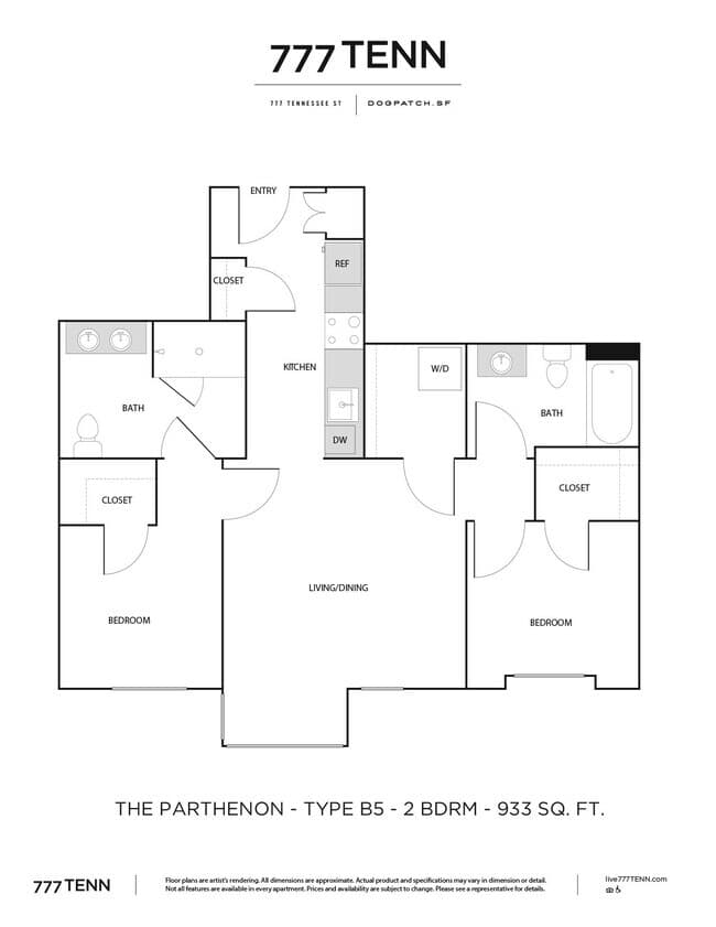 The Parthenon floor plan