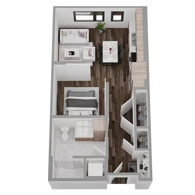 B 712 floor plan