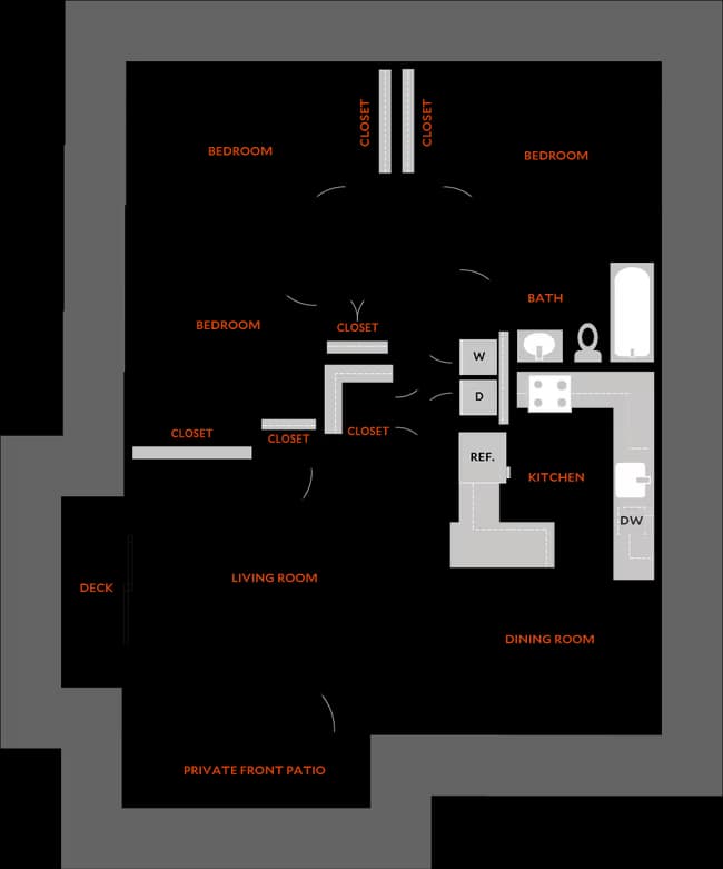 Plan 3A 1655B floor plan