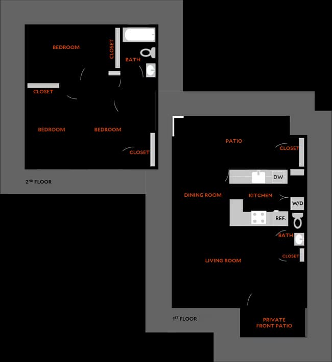 Plan 3B 1687A floor plan
