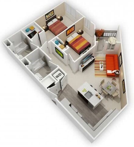 B2 0427 floor plan