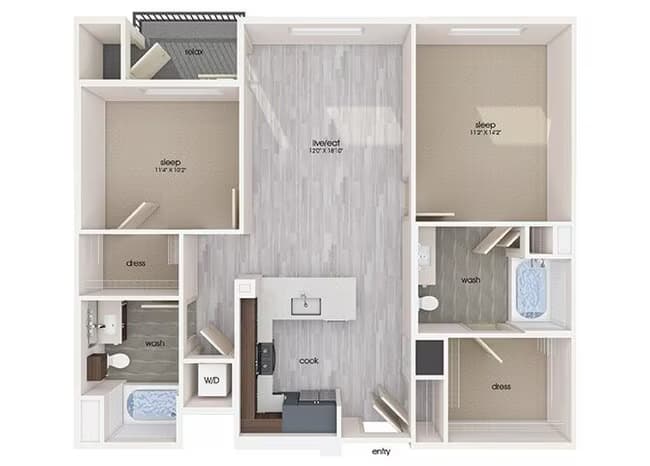 B1 2209 floor plan
