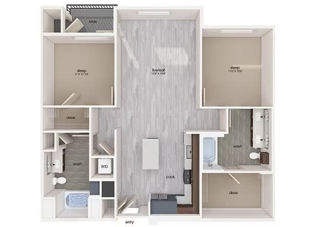 B4 3523 floor plan