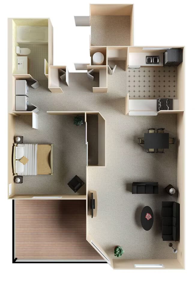 Sapphire 416 floor plan