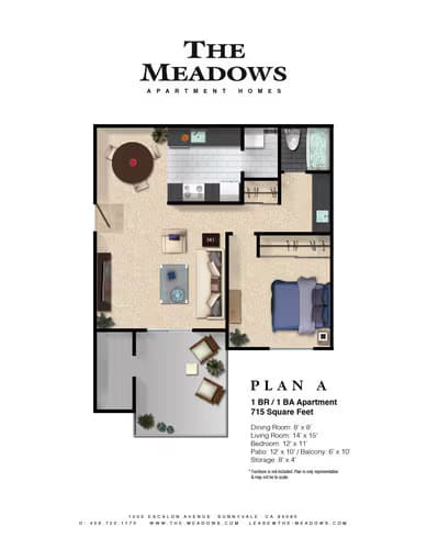A floor plan