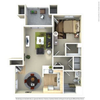 The Amalfi BMR 221 floor plan